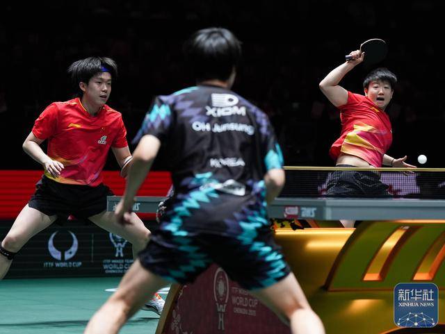 乒乓球 | 混合团体世界杯：中国队晋级决赛